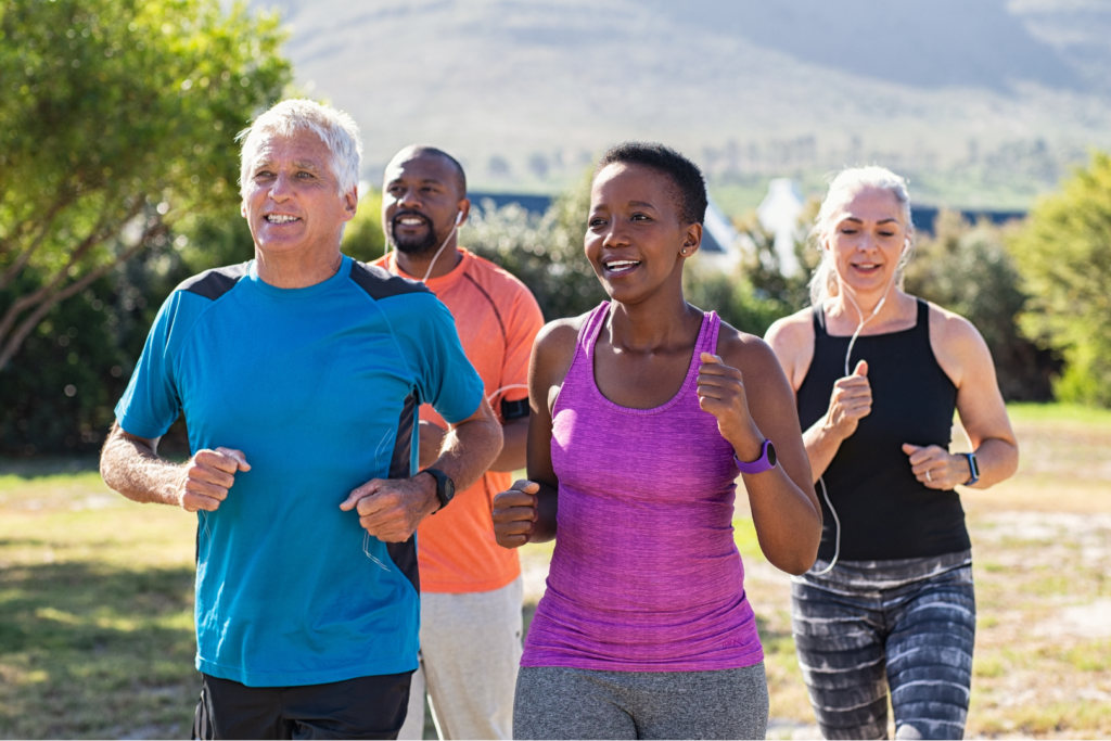 Active Adults Running to Improve Joint Health and Manage Arthritis